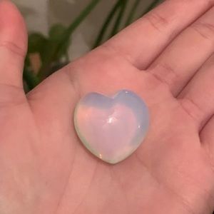 Opalite heart